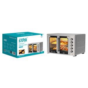 WINNING STAR ST 9852 100L 베이킹 가용 9853 오븐 이중 토스터 전기 가정용 피자 120L 유리문