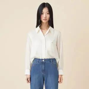 [케네스레이디](신세계 사우스시티)[BYLYNN] 몰링브 버튼 포인트 셔츠 EWSTOD0100