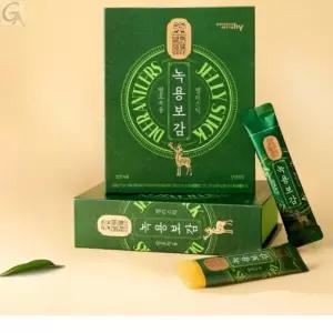 먹이기편한 키즈아이녹용젤리스틱 학교 독서실 집에서먹는 휴대편한 하루1포맛있는오렌지맛