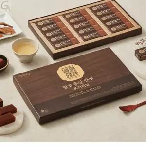 휴대하기좋은 발효홍삼양갱이 운동할때 에너지충전 아침대용 영양간식 식대대용 좋은