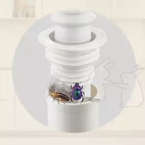 ( )배수구 냄새차단 역류방지 싱크대 실리콘 마개 하수구 배수구캡 배관