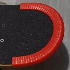 스케이트 보드 범퍼 가장자리 롱보드 스트립 스케이트 보드 보호 범퍼 테이프 레일 용품 악세사리 꾸미기