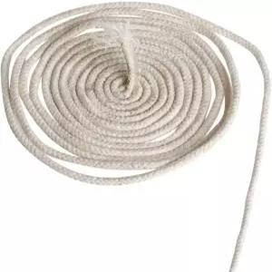 알코올 램프와 DIY 수제 양초 제작 용품을 위한 10M(33피트) 오일 램프 윅 교체용 4mm 원형 땋기