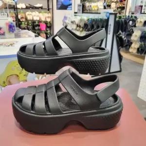CROCS HC14 크록스 스톰프 피셔맨 샌들 블랙 209938-001