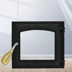 장작 난로문 내열 유리문 화구 펜스문 유리 포함 문짝