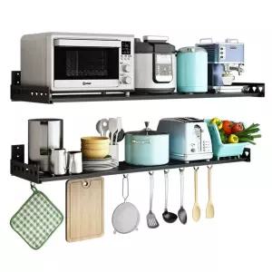 가전 수납 광파오븐수납장 밥솥슬라이딩선반 전자렌지다이