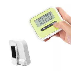 현이몰 삐삐 쿠킹 타이머 LED스탑워치 미니타이머 초시계 베이킹시계 스톱워치 알람시계 주방시계 탁상시계