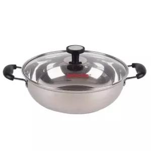 현이몰 키친아트 아티스트 스텐 냄비 전골26cm 전골 전골냄비 솥 전골용냄비 큰냄비 다용도냄비