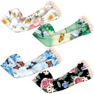 윤비 가드닝 슬리브 농장 햇빛 보호 쿨링 암 슬리브, 여성용 팔 커버