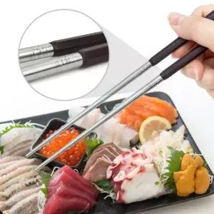 현이몰 국내산 스텐젓가락 5p 식당용 저분세트 젓가락 젖가락 저분 진공젓가락 업소용 호텔용 긴젓가락