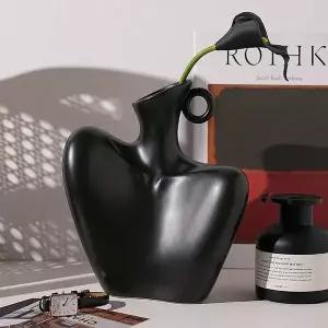 도자기 꽃병 세라믹 인테리어 화분 집들이 선물 세라믹화병