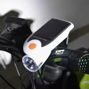 라이딩 자전거 안전등 충전식 태양광 안장 후미등 야간안전등