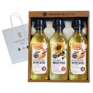 CJ 설 선물세트 추석 식용유 백 오일 백설 해바라기씨유 식품 요리유 튀김유 5호