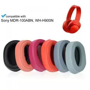 헤드셋파우치 헤드폰 케이스 소니 Sony MDR-100ABN WH-H900N 이어패드 헤드셋 수리 부품용 교체용 이어 패