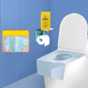 일회용변기커버 키밍 일회용 변기커버 30개입 고정시트 휴대용 여행용