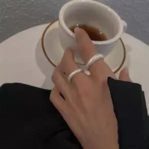 은반지가격 ksr 실버 개폐 조절 반지 은반지 쌍반지 S925 세트