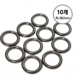 [에이치플러스몰]ksr 열쇠링 부자재 O링 연결고리 오링 10개 15mm