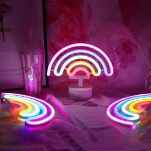 [Deco] 레인보우 LED 탁상조명 led장식 무드등 탁상램프 조명장식 인테리어