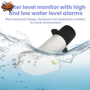 무선 액체 레벨 센서 고정밀 초음파 수위 모니터링 고저 알람