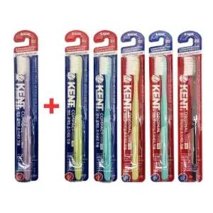 영국 KENT 콤팩트 초극세사 미세모 칫솔 6개 (5+1)