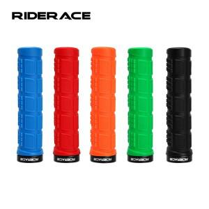 RIDERACE 산악 자전거 그립 미끄럼 방지 내구성 충격 TPR 고무 고정 기어 핸들 바 사이클링 커버