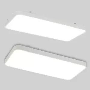 형광등교체 직사각 LED 실크 심플 시스템 주광 KC 침실 50W 6.5K