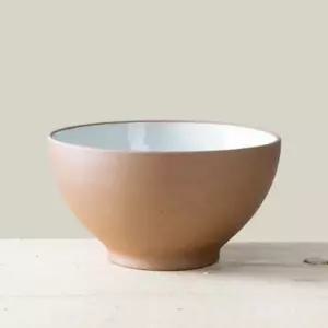 현이몰 이천도자기 순수화 투톤 원형 우동기 16cm 그릇 식기 라면기 플레이트 도자기접시 도자기그릇