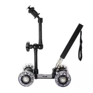 [에이치플러스몰]카메라 아치 휴대 레일 돌리 미니카 트랙 바퀴 드리프트 방송장비