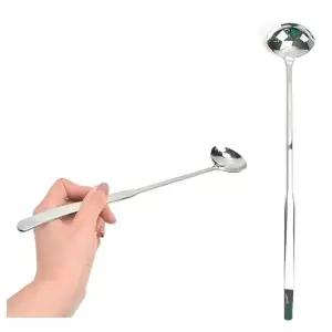 업소용국자 SUS 스푼 304 34.5cm 소스 긴국자 드레싱 스텐 3호