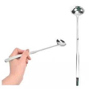 업소용국자 SUS 스푼 304 34.5cm 소스 긴국자 드레싱 스텐 3호