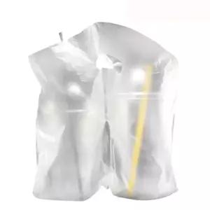 2구캐리어 비닐캐리어 무지 테이크아웃 200개 2구 일회용캐리어