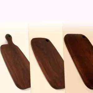 나무도마 북미산 중형 카페 월넛원목 플레이팅 감성카페