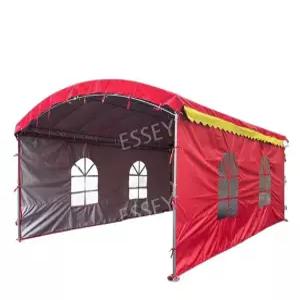야외 캐노피 그늘막 행사 자바라 3x4m 텐트 천막 간이 방수 이동식
