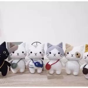 뜨개질 토끼 DIY 키트재료 키트 코바늘 만들기 패키지 재료