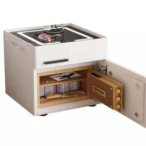 스마트 침대 옆장 금고 수납 협탁 모던 다기능 침대헤드 수납장