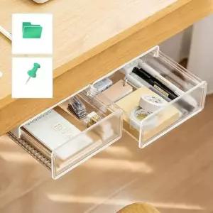 붙이는 틈새 언더서랍 숨은 공간 수납