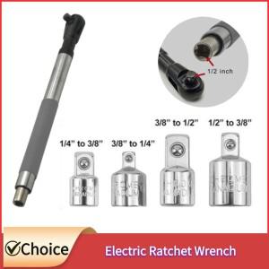 전기 래칫 렌치 오프셋 연장 임팩트 체인 드라이브 익스텐더 1/2