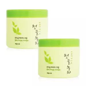 과일나라 첫물녹차 컨트롤 마사지크림 300g X 2개