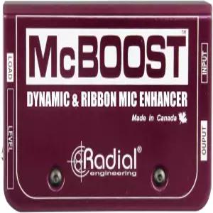 Radial McBoost 1채널 액티브 마이크 부스트 다이렉트 박스