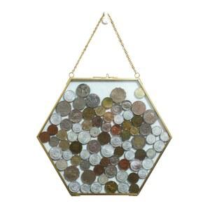 코인 동전수집 액자 화폐 동전 보관함 기념품 상자