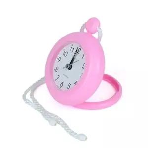 [제이프로젝]욕실방수시계 방수벽걸이시계 접이식방수시계 핑크 욕실시계 방수시계 화장실시계 방수벽시계