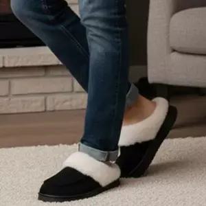 남성용 겨울 실내화 귀여운 슬리퍼 퍼털 겨울용