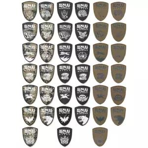 3종컬러 특전사 부대 마크 방패형 패치 13종 tpG8+6azQ