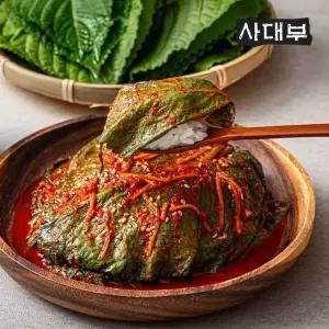 사대부 맛있는 깻잎김치 500g x1팩(국내산 깻잎 전라도식 밥도둑 반찬)