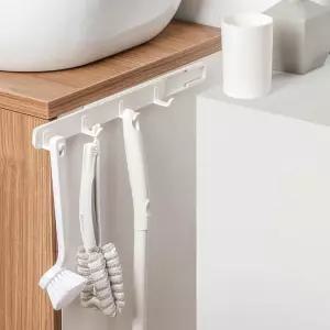 정리 국자 보관 싱크대 조리 젖병솔 슬라이딩 좁은 거치대 도구걸이 주방 무타공