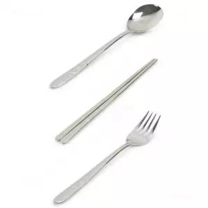 스텐 어린이 초등학생 도시락 숟가락 젓가락 수저 스푼 포크 17.4cm 17.5cm 18cm