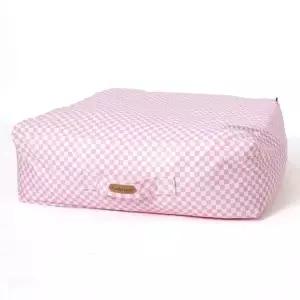 [셀러에이드]두부쿠션 파스텔핑크 강아지쿠션