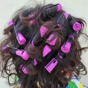 10개세트 셀프펌 컬링 헤어롤 뿌리볼륨