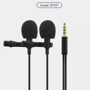 [셀러허브]마이크 (클립형) 트윈 3극 젠더포함 핀마이크 (S38126888)