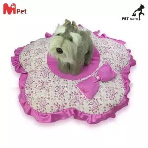 매트리스 국화 프린트 퍼플 플라워